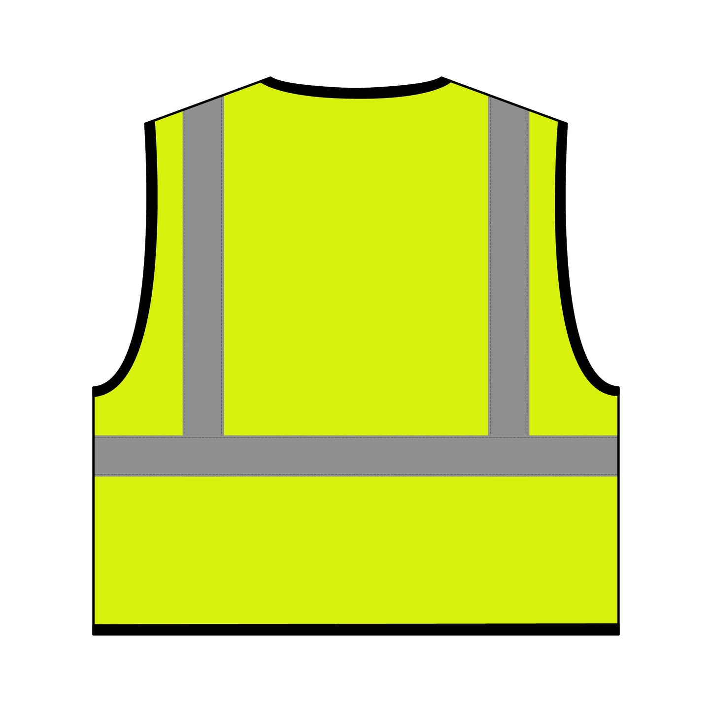 ANSI 107 Class 2 Economy Mesh One-Pocket Vest