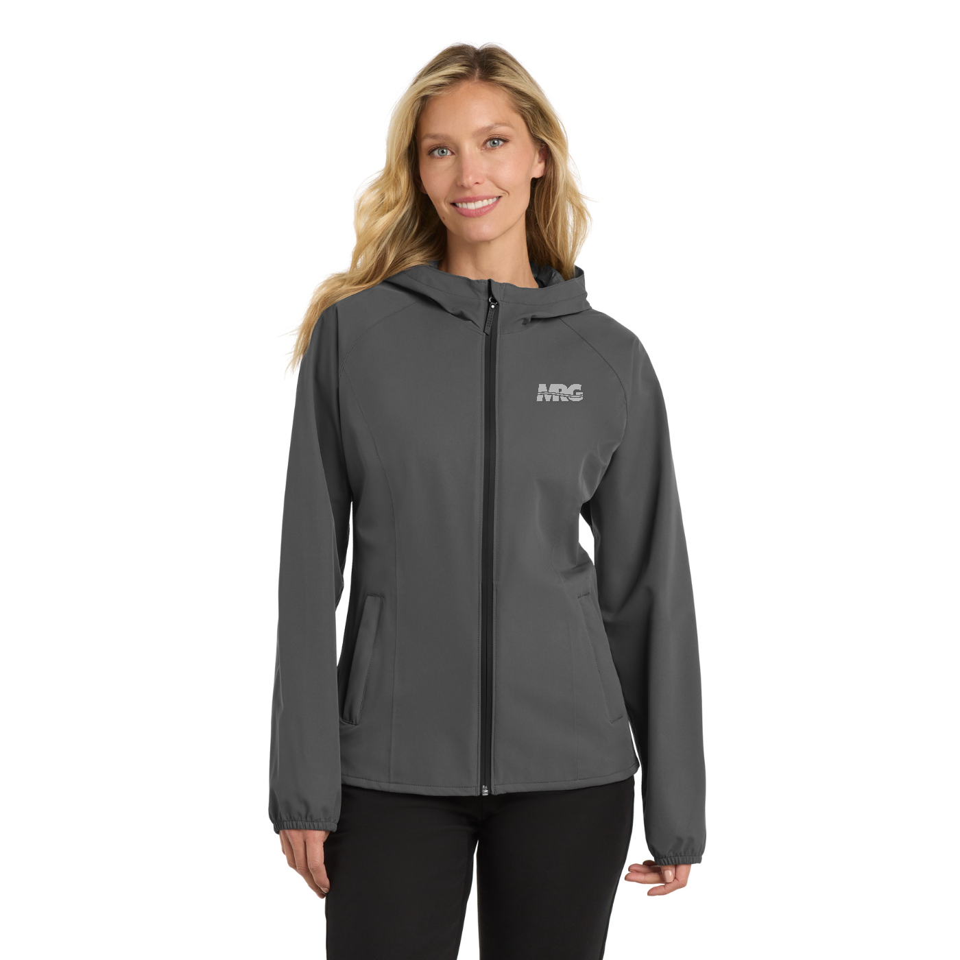 Port Authority Women's Essential Rain Jacket — model
