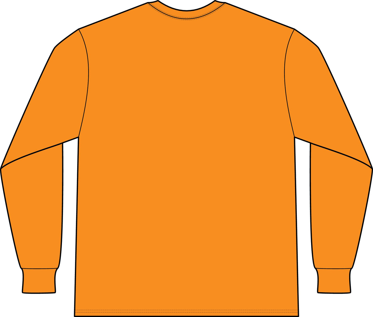 Unisex Workwear Long Sleeve Pocket T-Shirt