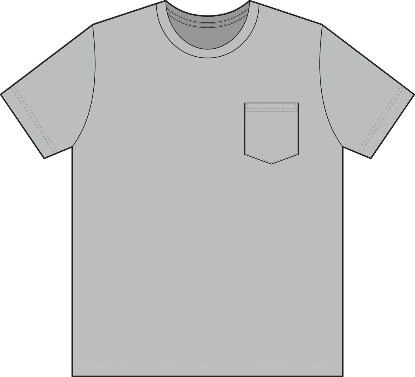 Unisex Workwear Pocket T-Shirt