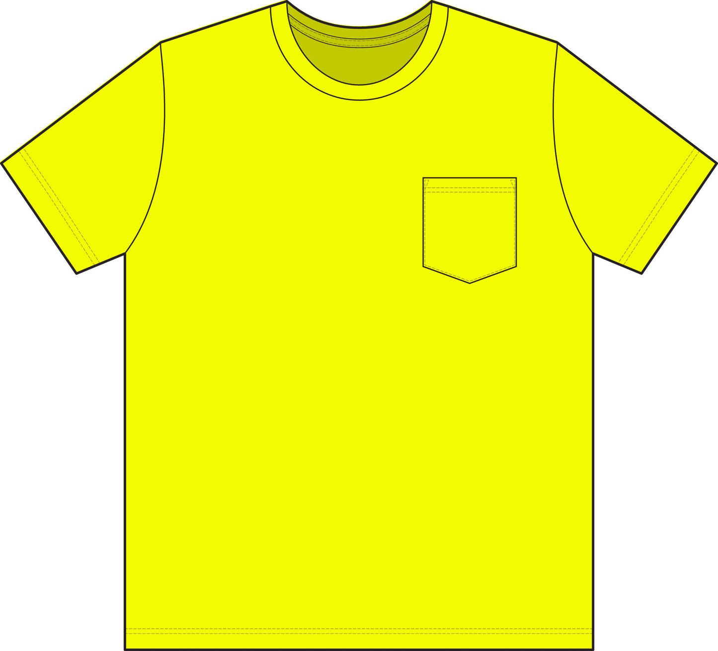 Unisex Workwear Pocket T-Shirt