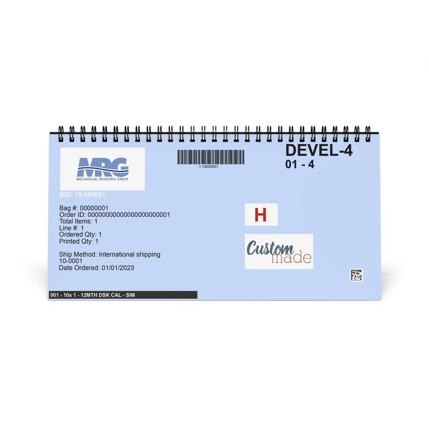 Desktop Calendar (2026 grid)