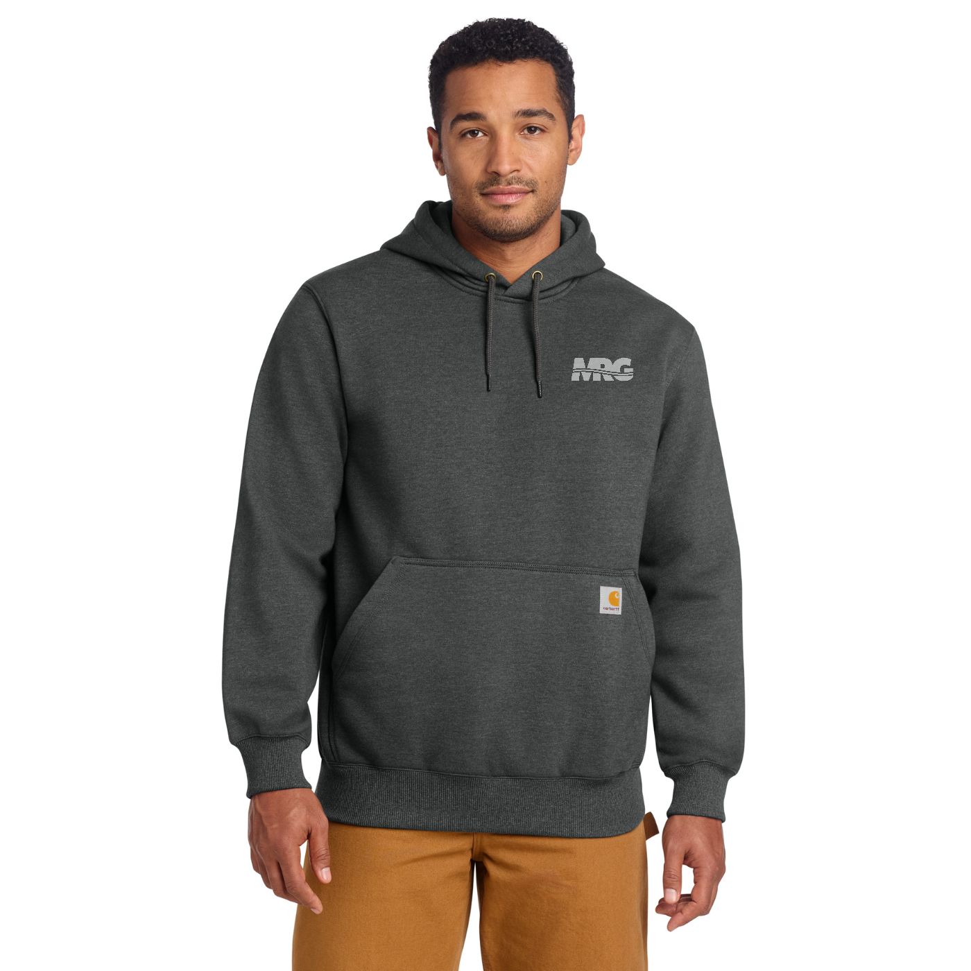 Carhartt  Rain Defender  Paxton Heavyweight Hooded Sweatshirt — model