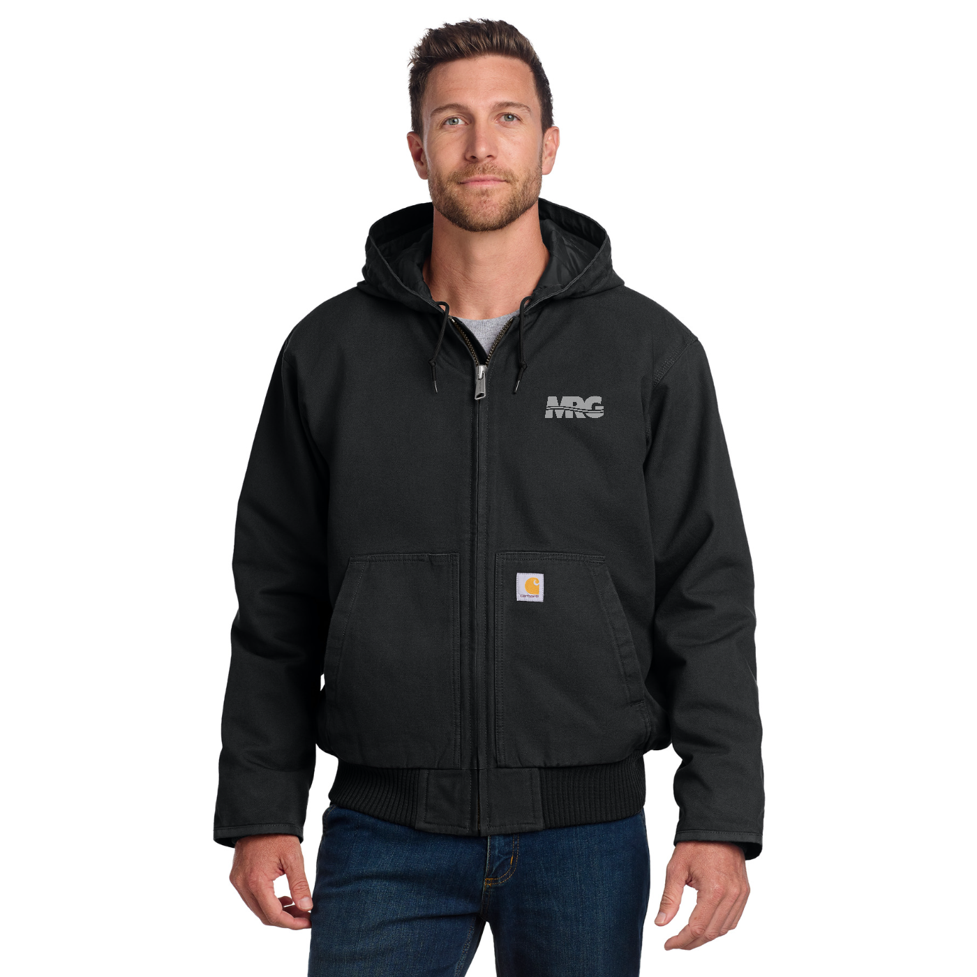 Carhartt Washed Duck Active Jac — model