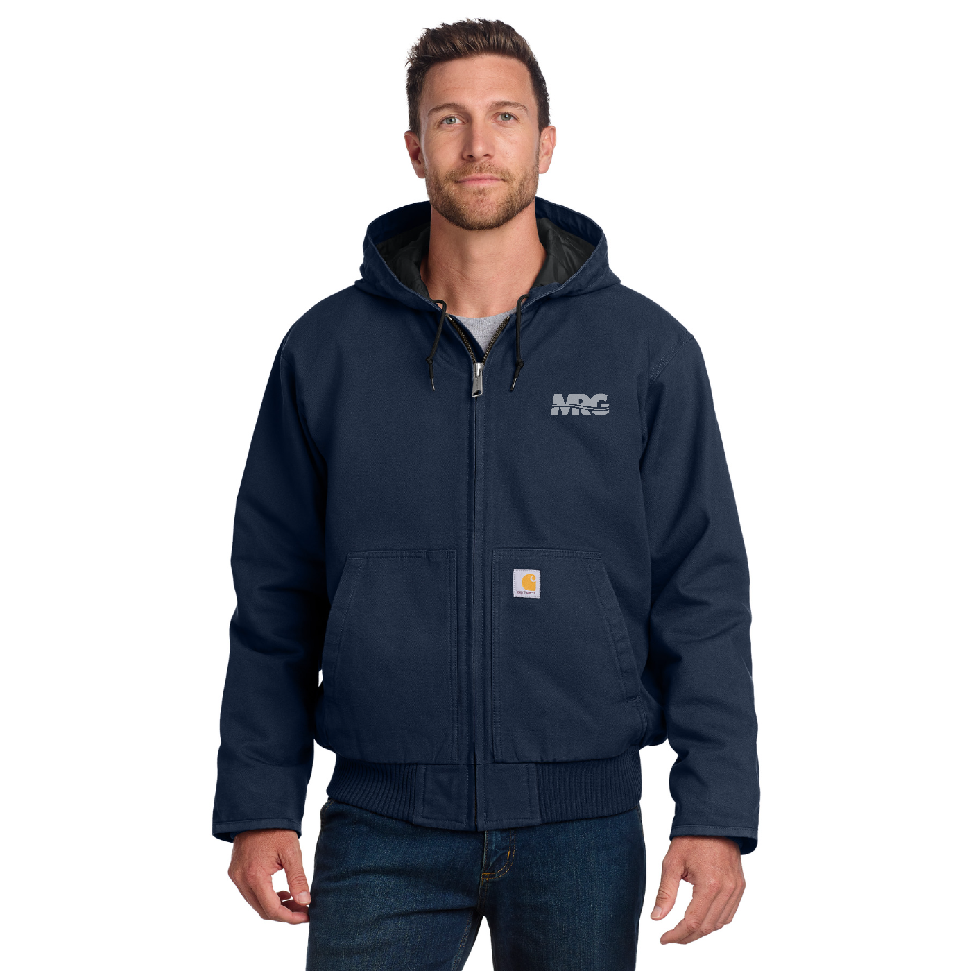 Carhartt Washed Duck Active Jac — model