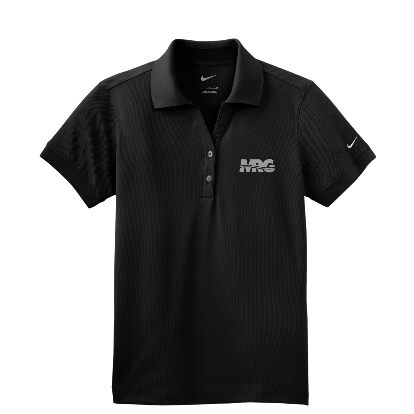 Nike Women's Dri-FIT Classic Polo — Black