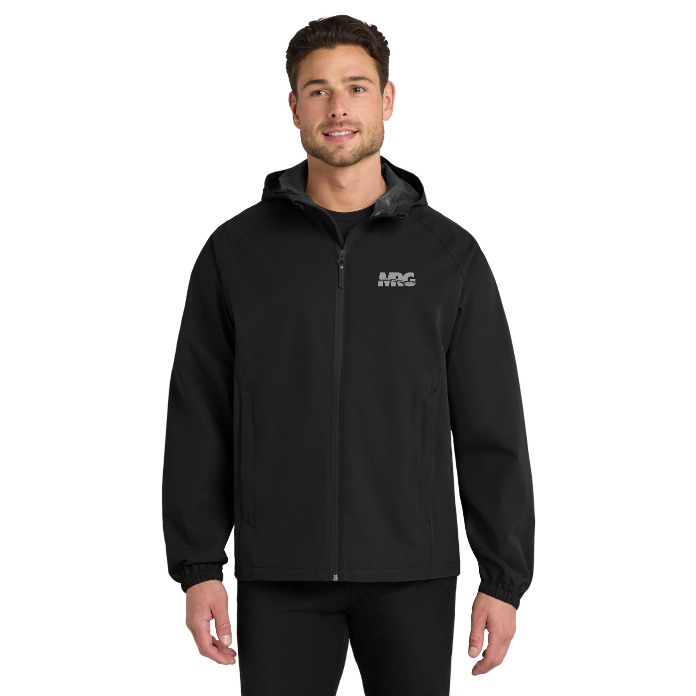 Port Authority  Essential Rain Jacket — model