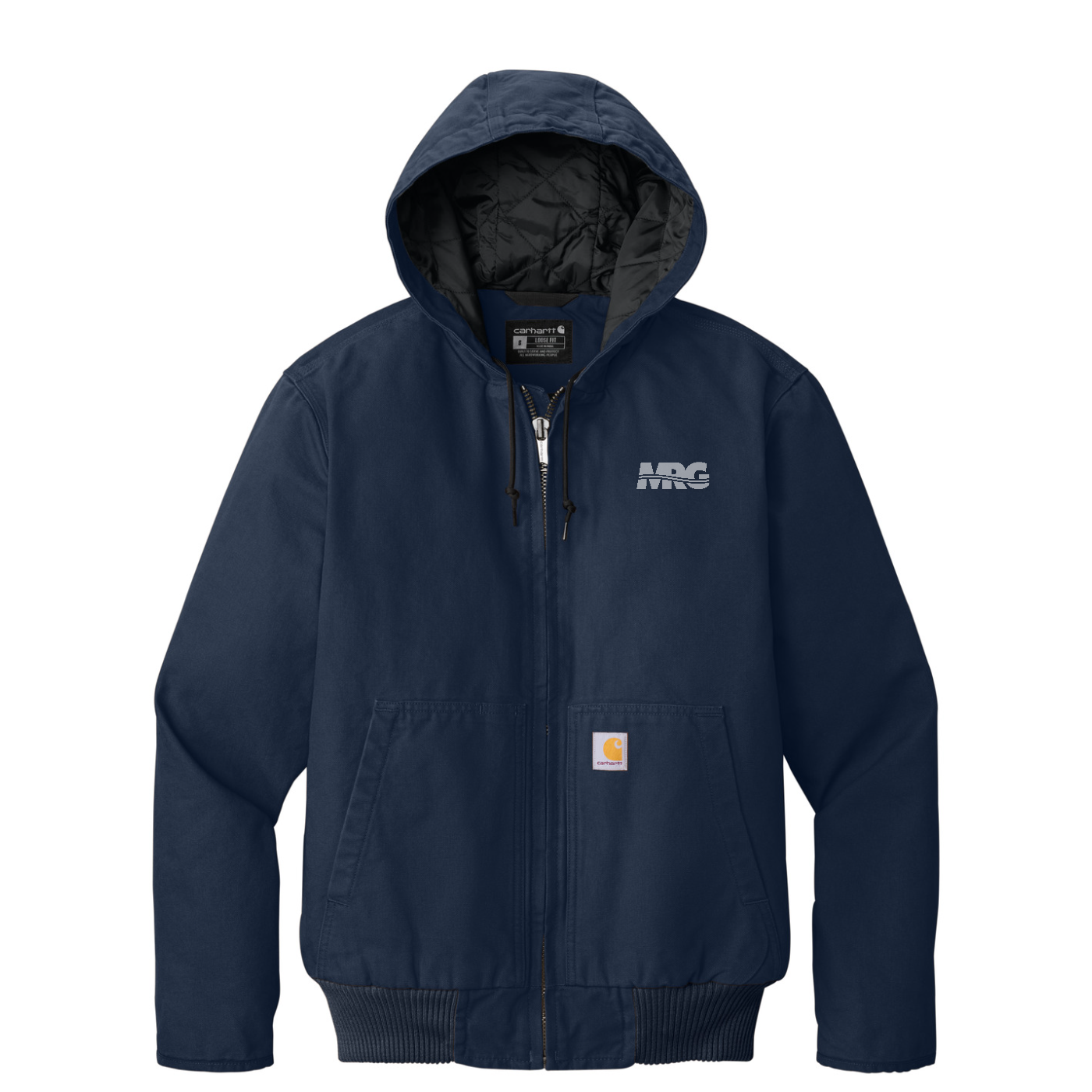 Carhartt Washed Duck Active Jac — Navy