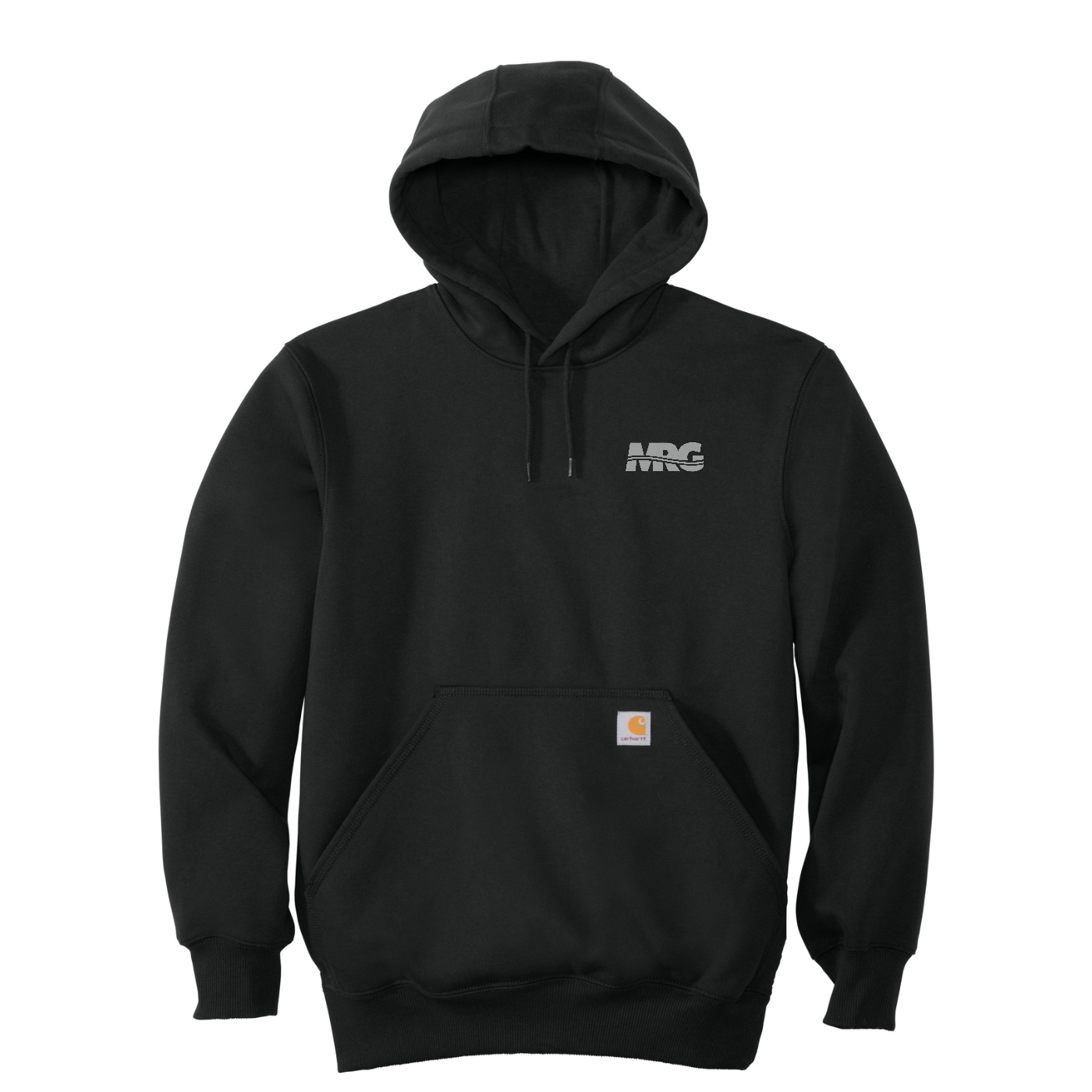 Carhartt  Rain Defender  Paxton Heavyweight Hooded Sweatshirt — Black