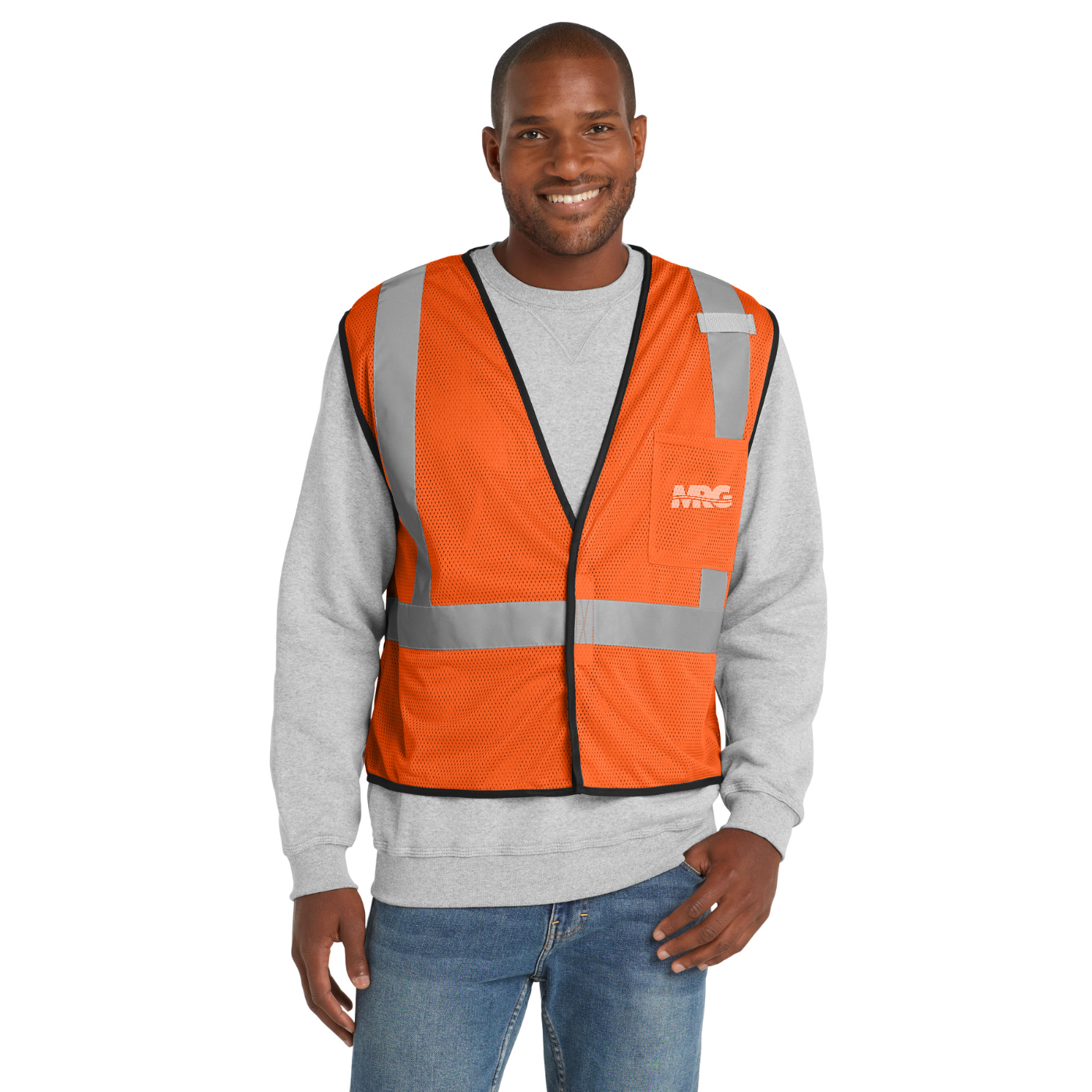 ANSI 107 Class 2 Economy Mesh One-Pocket Vest