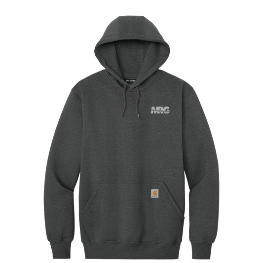 Carhartt  Rain Defender  Paxton Heavyweight Hooded Sweatshirt — Carbon Heather